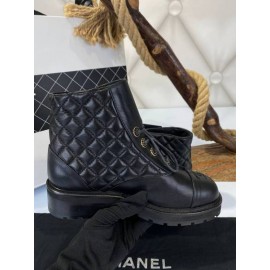 Chanel 19 Lace-Up Ankle Boots B-2-2