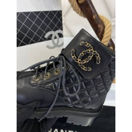 Chanel 19 Lace-Up Ankle Boots B-2-2