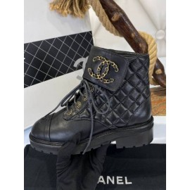 Chanel 19 Lace-Up Ankle Boots B-2-2