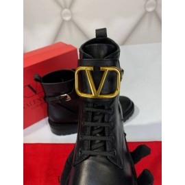 Valentino Vlogo Black Women's Boots