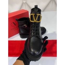 Valentino Vlogo Black Women's Boots