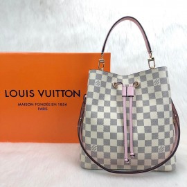 Louis Vuitton Neonoe White Pink