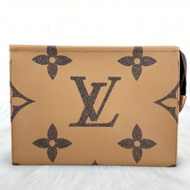 Louis Vuitton Toiletry Pouch taba big text