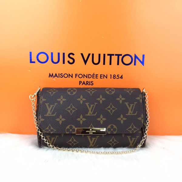 Louis Vuitton Favorite PM small size brown texure