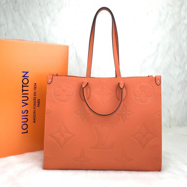 Louis Vuitton Onthego GM Empreinte Orange