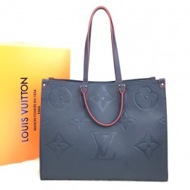 Louis Vuitton Onthego GM Empreinte Black Red