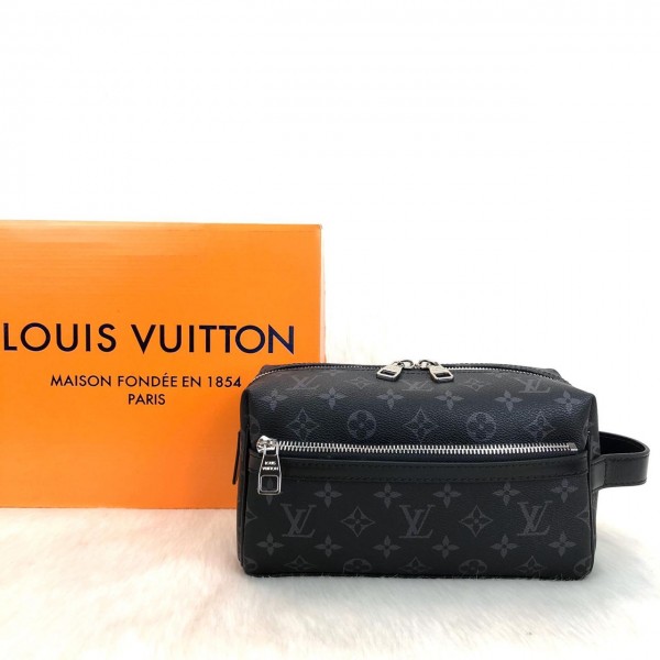 Louis Vuitton Toiletry Set Black Texture