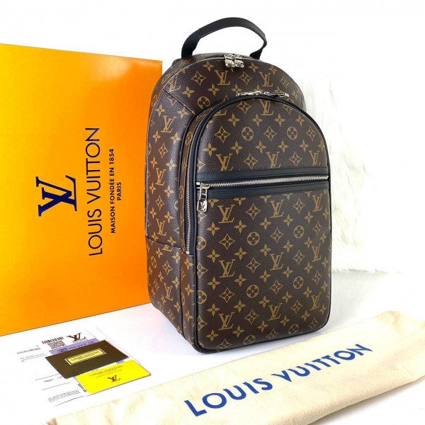 Louis Vuitton Michael Backpack Damier Canvas genuine leather backpack 2