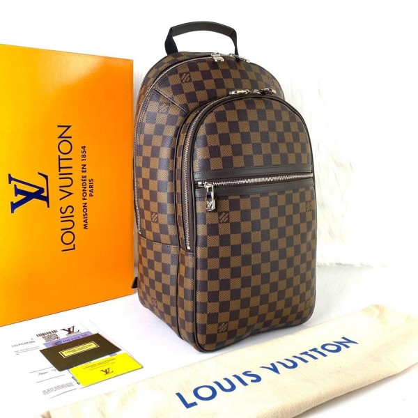 Louis Vuitton Michael Backpack Damier Canvas genuine leather backpack 3