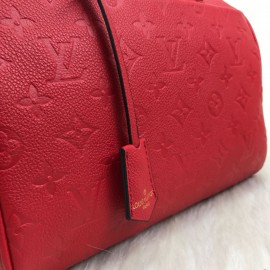 Louis Vuitton 25 Lik Empreinte Speedy Red