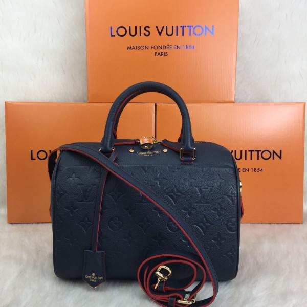 Louis Vuitton 25 Lik Empreinte Speedy Dark Blue