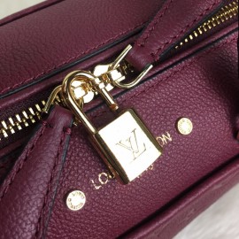 Louis Vuitton 25 Lik Empreinte Speedy Damson Color