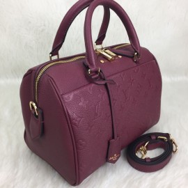 Louis Vuitton 25 Lik Empreinte Speedy Damson Color