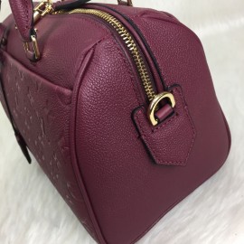 Louis Vuitton 25 Lik Empreinte Speedy Damson Color