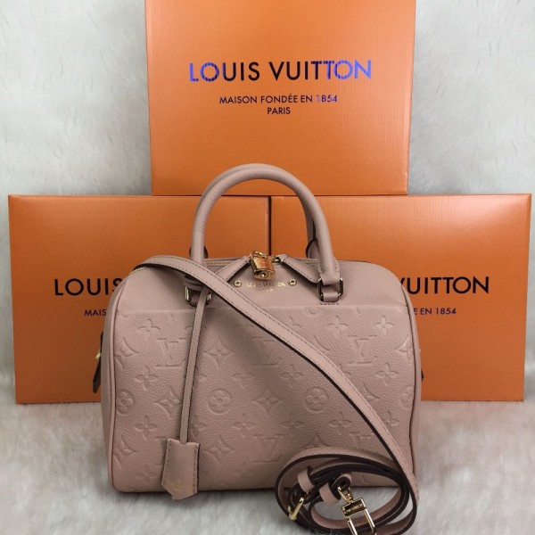 Louis Vuitton 25 Lik Empreinte Speedy Powder Rose