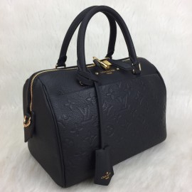 Louis Vuitton 25 Lik Empreinte Speedy Black