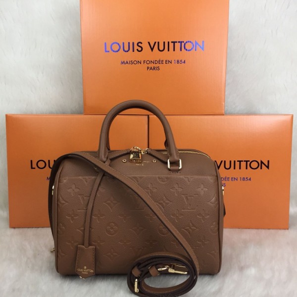 Louis Vuitton 25 Lik Empreinte Speedy Tan Color