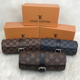 Louis Vuitton 3Watch Case Watch Box Classic 