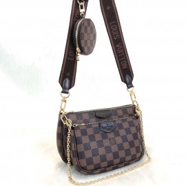 Louis Vuitton Multi Pochette Accessoires red