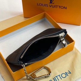 Louis Vuitton KeyPouch black text