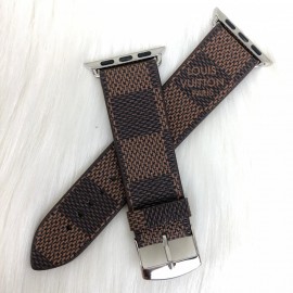 Louis Vuitton Apple Iwatch Damier Silver