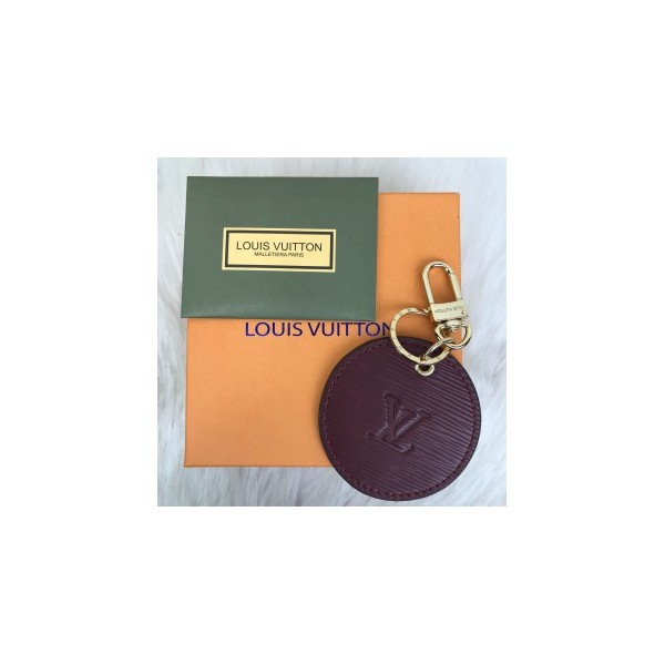 Louis Vuitton Bag Charm Epi Damson Color