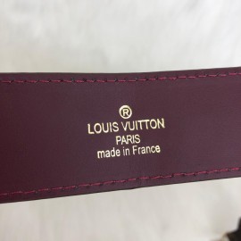 Louis Vuitton Bandouliere Monogram Strap Claret Red