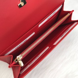 Louis Vuitton Capucines Wallet Red