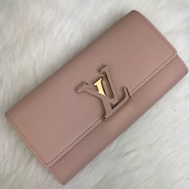 Louis Vuitton Capucines Wallet Powder Rose