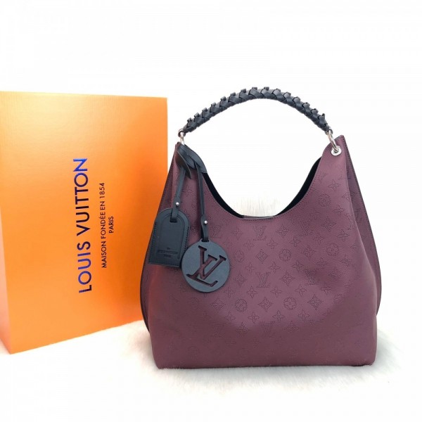 Louis Vuitton Carmel Claret Red