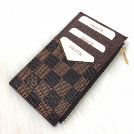 Louis Vuitton Coin Holder Brown Checkered/Damier