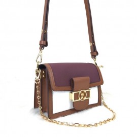 Louis Vuitton Dauphine Mini Purple White