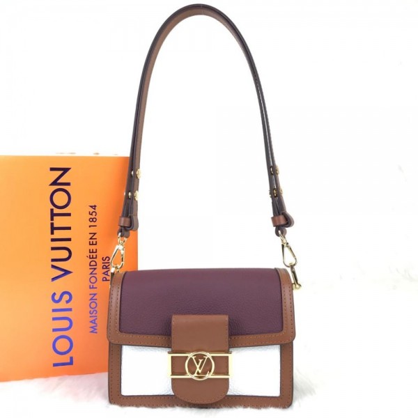 Louis Vuitton Dauphine Mini Purple White