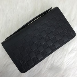 Louis Vuitton Double Zippy Daily Organiser Black