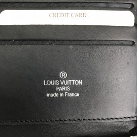 Louis Vuitton Double Zippy Daily Organiser Black