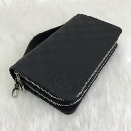 Louis Vuitton Double Zippy Daily Organiser Black