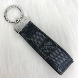 Louis Vuitton Dragonne Key Holder Damier Graphite