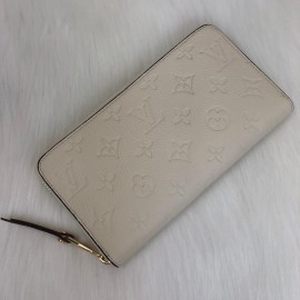 Louis Vuitton Empreinte Zippy Off White