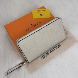 Louis Vuitton Empreinte Zippy Off White