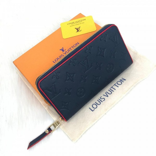 Louis Vuitton Empreinte Zippy Dark Blue