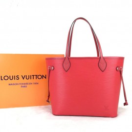 Louis Vuitton Epi Neverfull Red