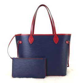 Louis Vuitton Epi Neverfull Dark Blue