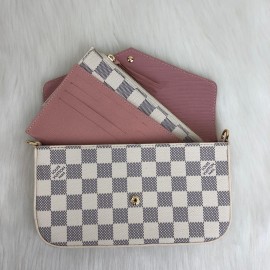 Louis Vuitton Felice AzureDamier