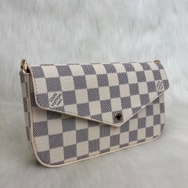 Louis Vuitton Felice AzureDamier