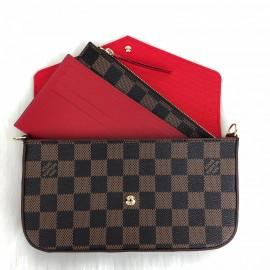 Louis Vuitton Felice Brown Checkered/Damier