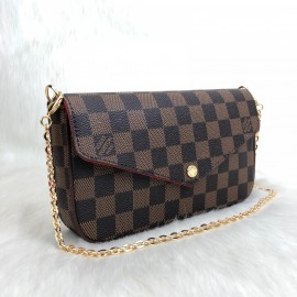 Louis Vuitton Felice Brown Checkered/Damier