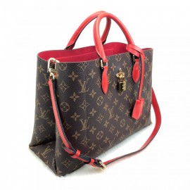 Louis Vuitton Flower Tote Red