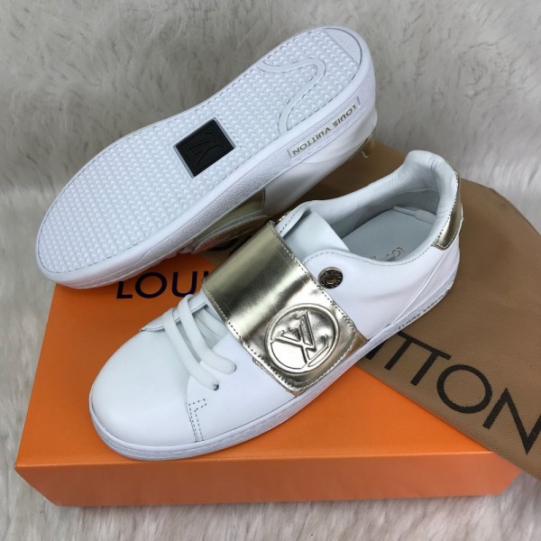 Louis Vuitton Frontrow Sneaker Gold 