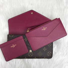 Louis Vuitton Jeanne Claret Red