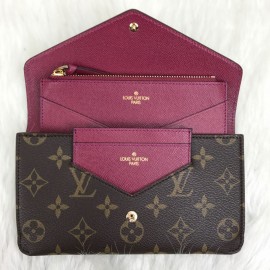 Louis Vuitton Jeanne Claret Red